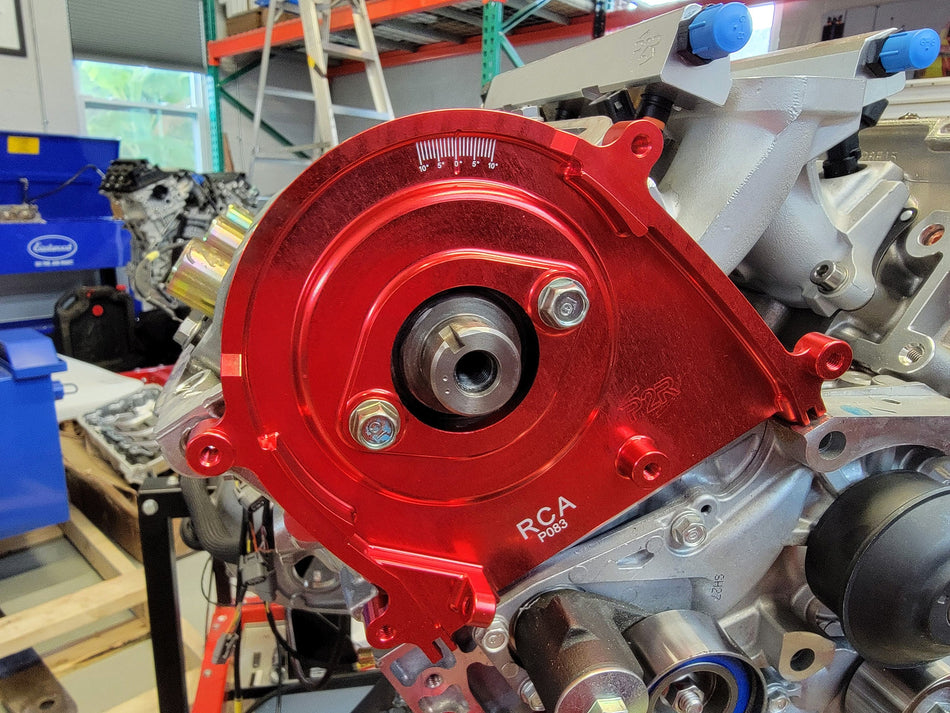 P2R Billet Timing Belt Back Cover Plate Kit