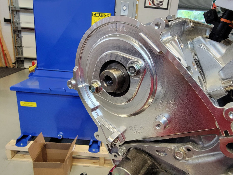 P2R Billet Timing Belt Back Cover Plate Kit