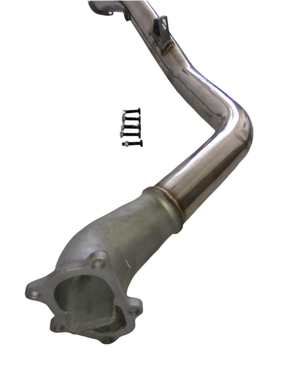 SPDZ1 Subaru WRX 08-14 / STi 08-21 Divorced Wastegate High Flow Cast Bellmouth Race Downpipe