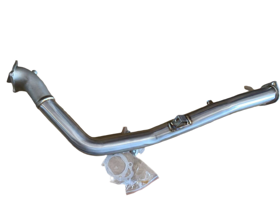SPDZ1 Subaru WRX 08-14 / STi 08-21 Divorced Wastegate High Flow Cast Bellmouth Race Downpipe