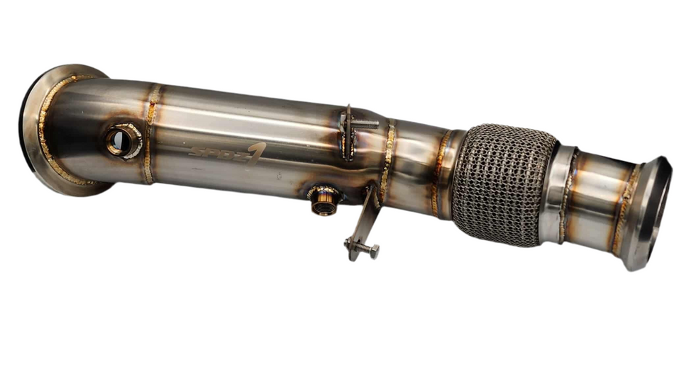 SPDZ1 Racing Downpipes B46 2016 – 2021 BMW 120i, 220i, 230i, 320i, 330e, 330i, 420i, 430i, 630i, 730i & xDrive G & F Chassis