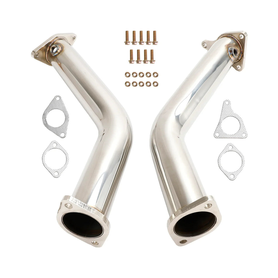 SPDZ1 16-23 Infiniti Q50 Q60 3.0T Twin Turbo Lower Downpipes VR30DDTT Q50 Q60 400Z VR30