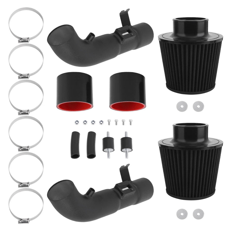 SPDZ1 Dual Short Ram Air Intake Kit for 2007–2015 Infiniti G35 / G37 / Q50 3.5/3.7L – Performance Airflow Upgrade