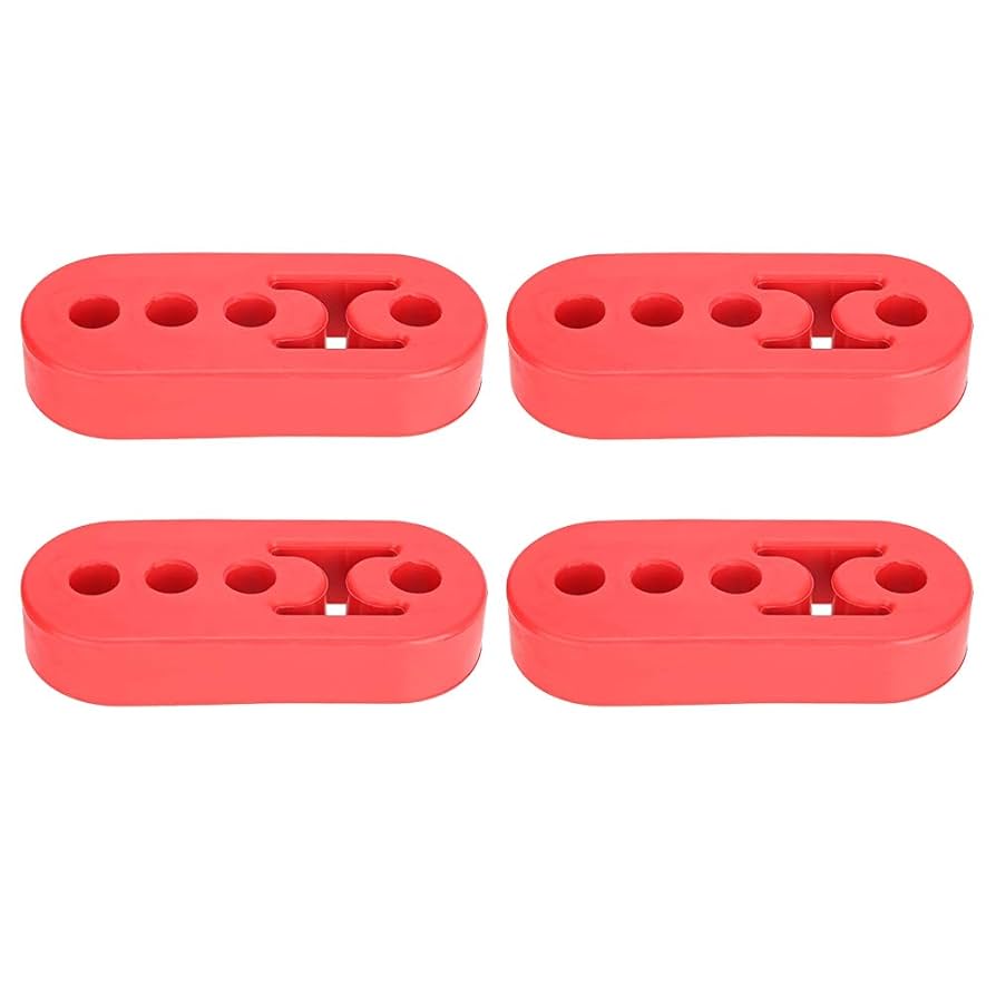 SPDZ1 Heavy-Duty Adjustable Polyurethane Exhaust Mount – Black or Red