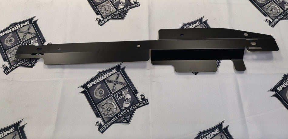 Exedium Engine Radiator Cooling Plate for Subaru 08+ Impreza WRX STi 5 door Black