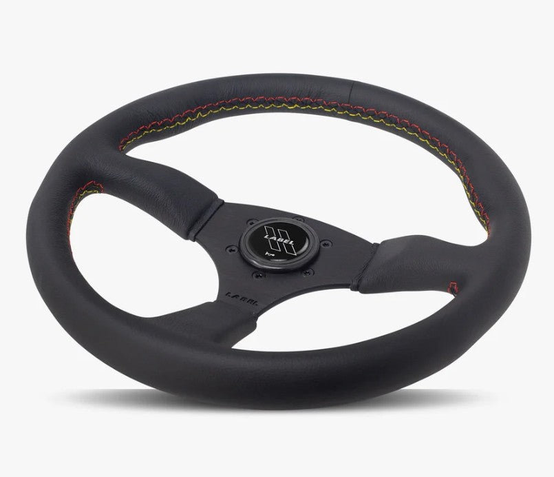 The Performa | Black Leather | Black Spoke | Euro Stitch