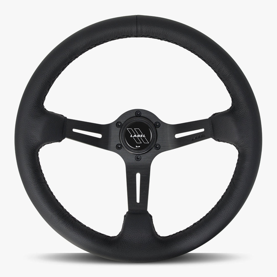 The Le Mans | Black Leather | Black Spoke | Black Stitch