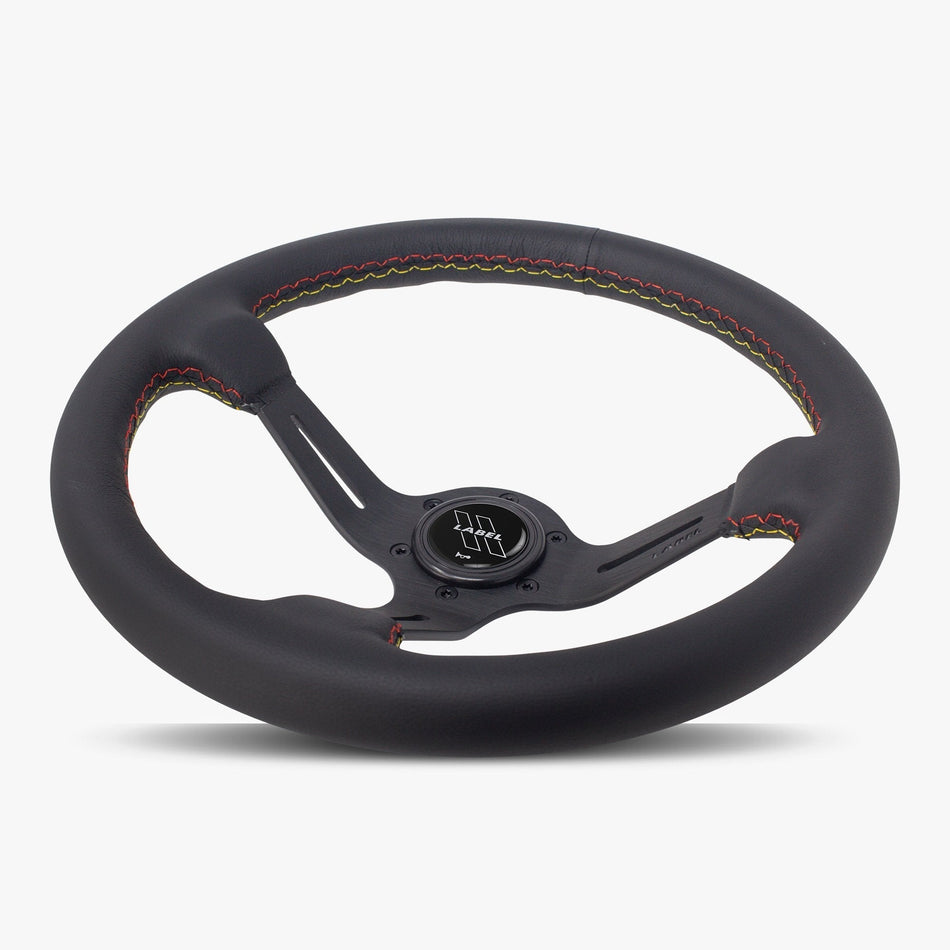 The Le Mans | Black Leather | Black Spoke | Euro Stitch