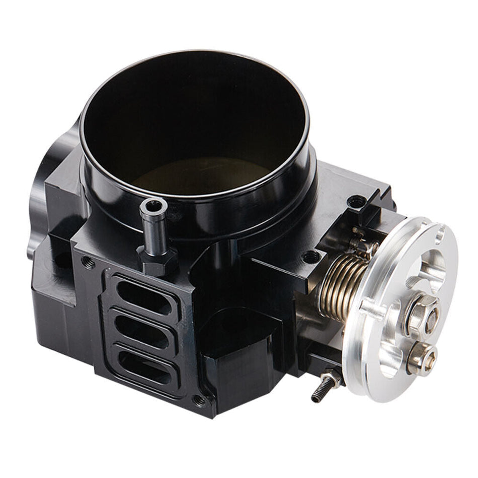 SPDZ1 70mm Black Billet Aluminum Throttle Body For Integra RSX DC5 Civic SI EP3 K20 K20A K-Series