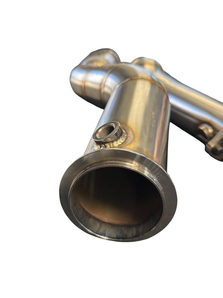 SPDZ1 3-Inch Stainless Steel Race Downpipes – BMW S55 F80 M3, F82/F83 M4 & F87 M2 Competition